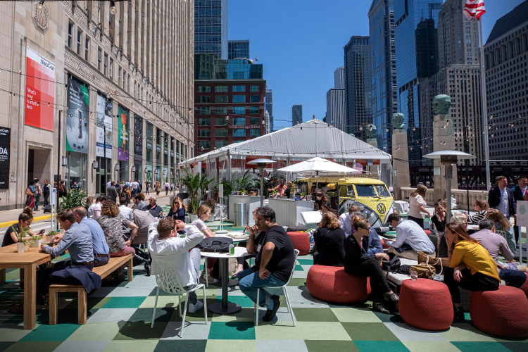 The MART, Chicago, IL. Image Courtesy of Vornado Realty Trust from Fitwel